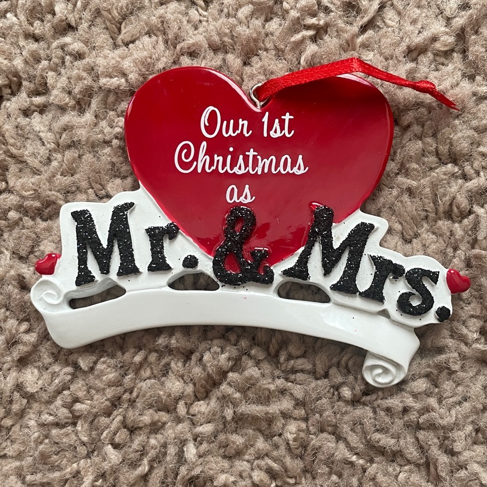 Our First Christmas and Mr. & Mrs. Christmas Ornament‎